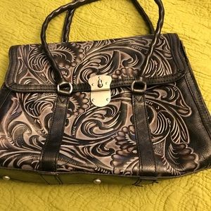 Patricia Nash tooled leather Vienna